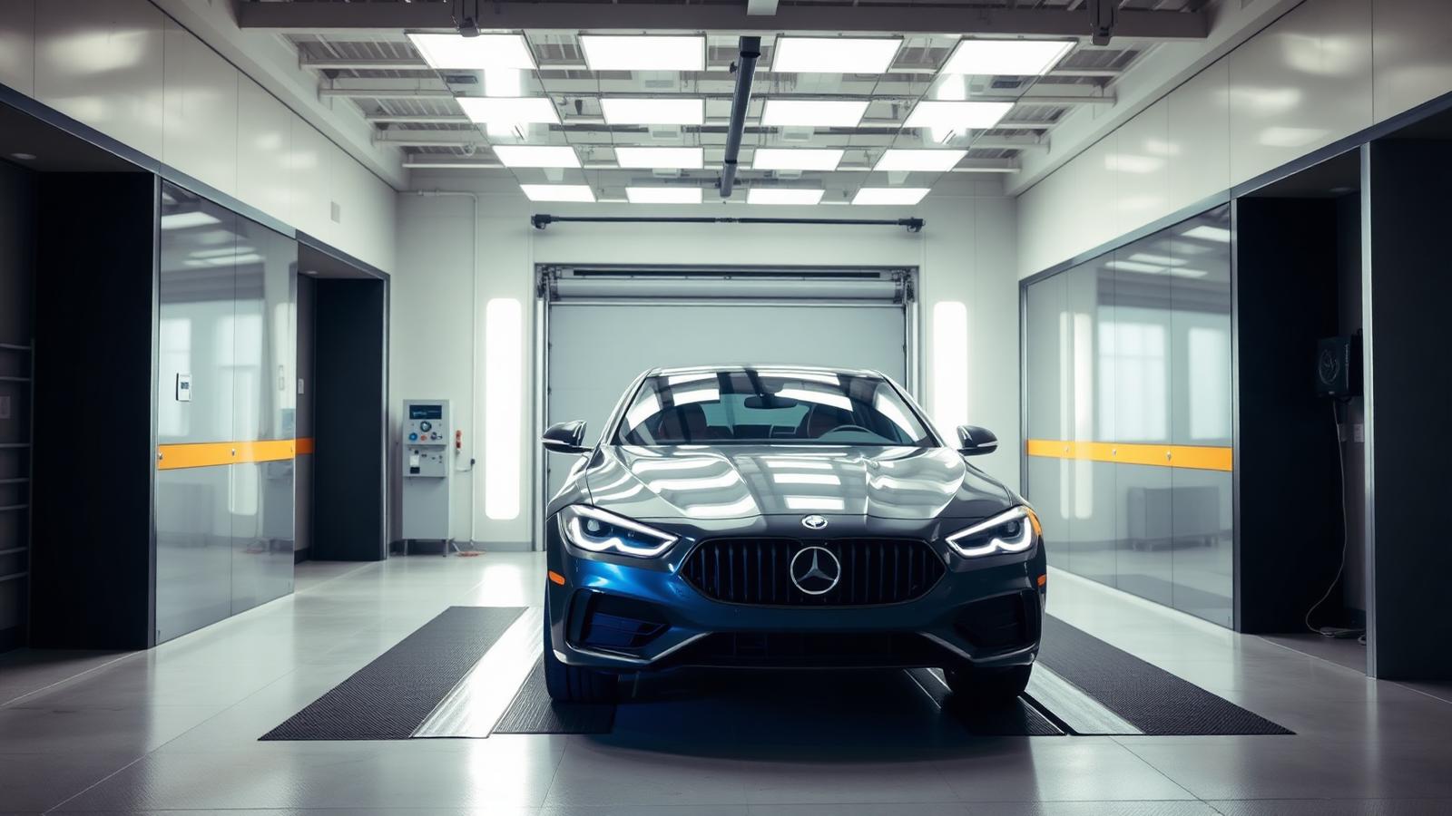 Premium Modern Body Shop — auto body shops website design concept