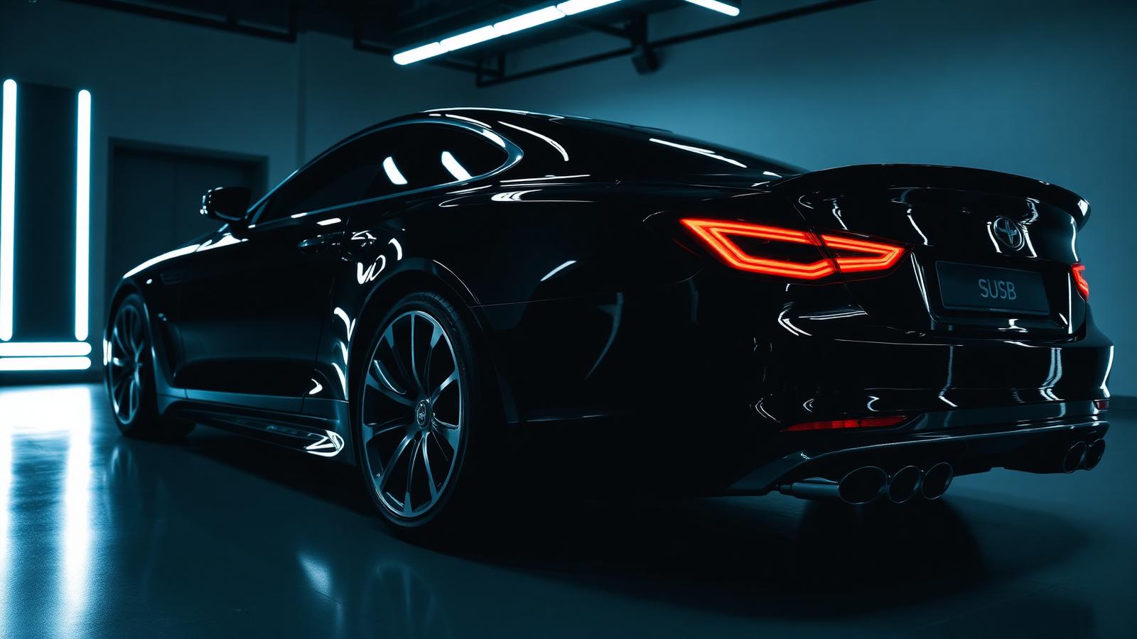 Premium Modern Detailing — auto detailing website design concept