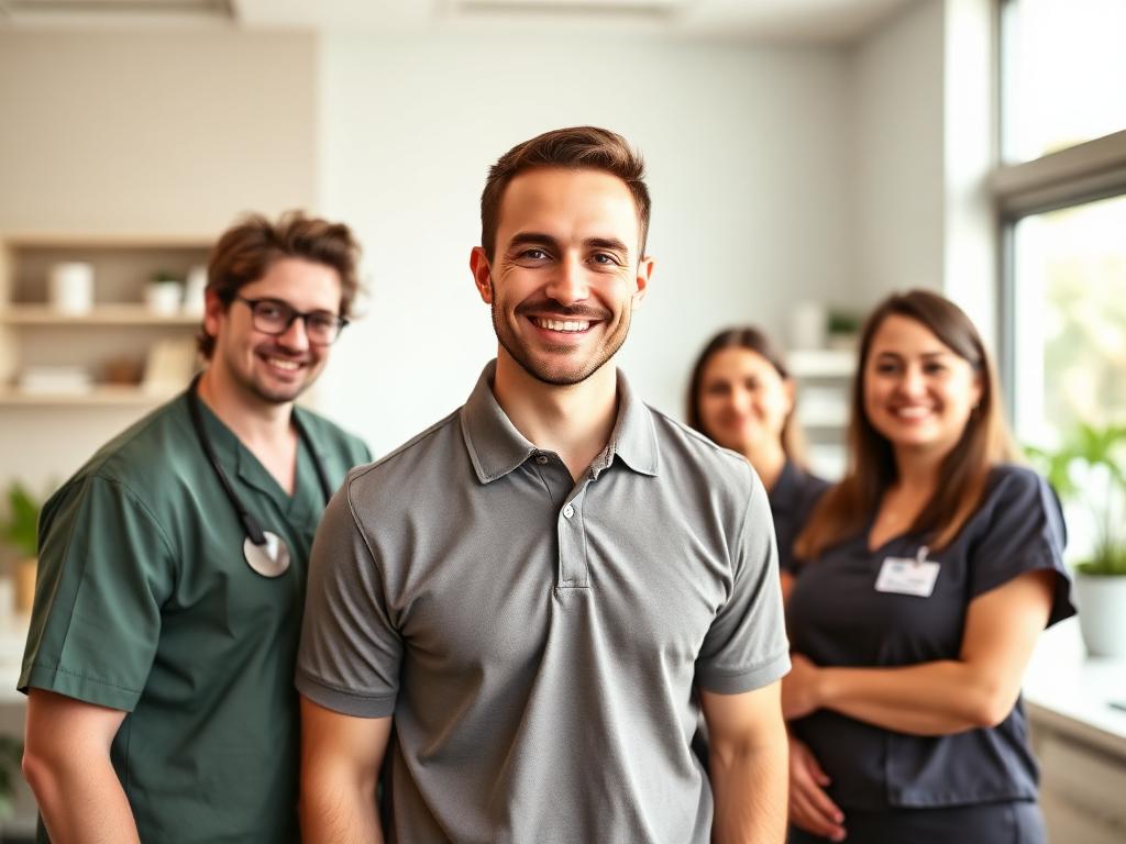 Local Authority Clinic — chiropractors website design concept