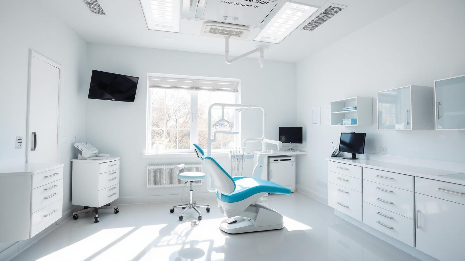 Modern Dental Practice — dentists website design concept
