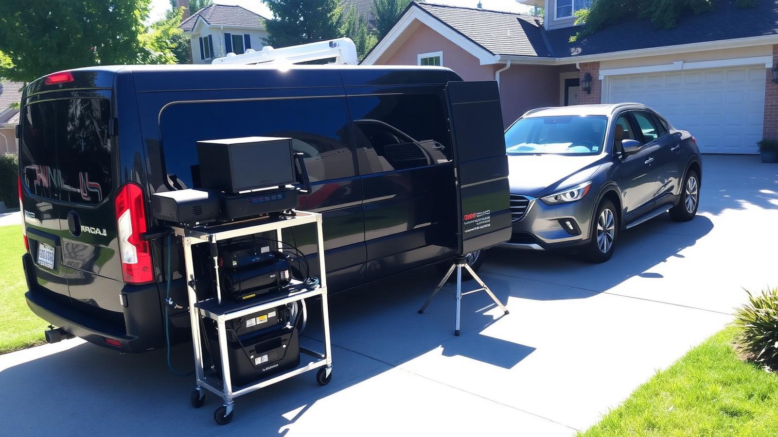 Premium Modern Mobile Detail — mobile detailing website design concept