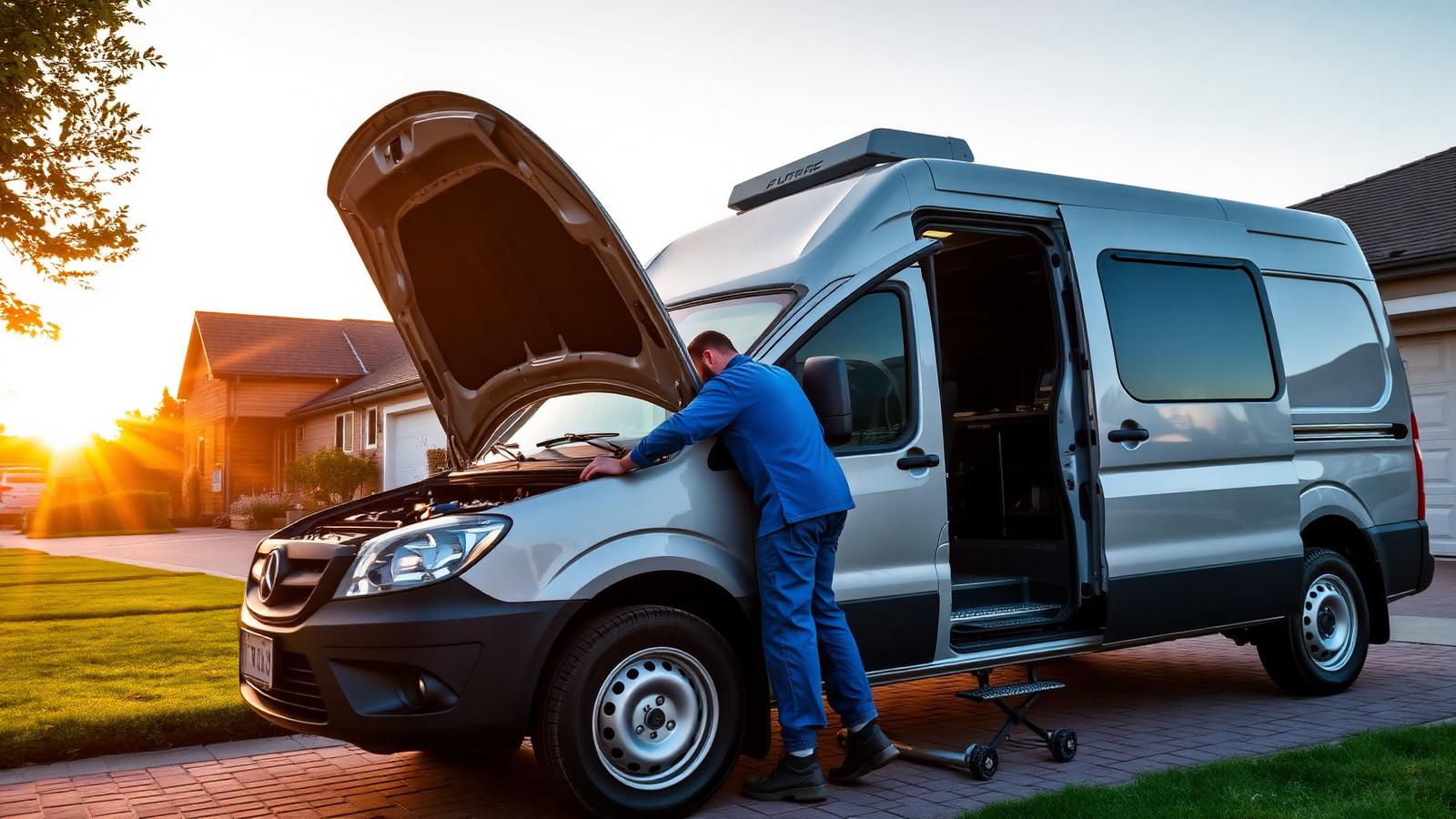 Premium Modern Mobile Mechanic — mobile mechanics website design concept