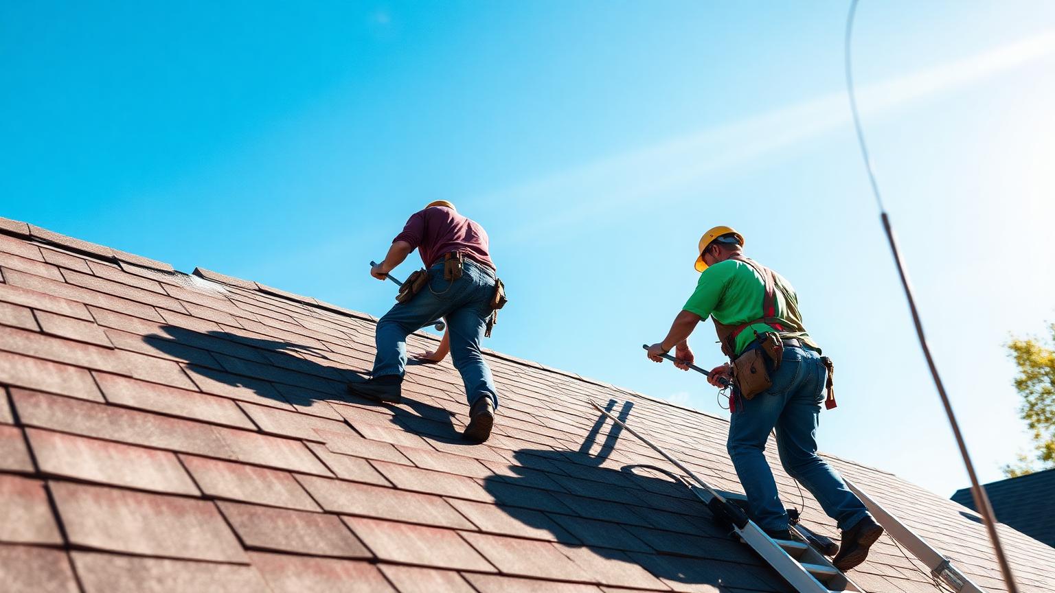 Premium Modern Roofing — roofers website design concept