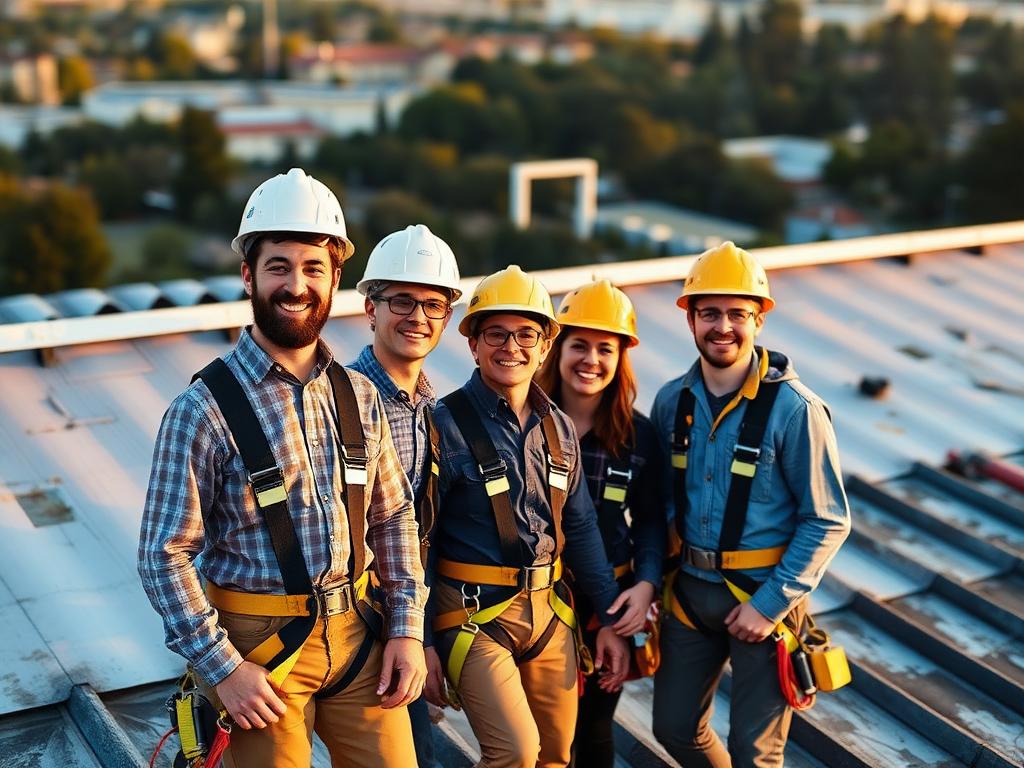 Local Authority Roofer — roofers website design concept