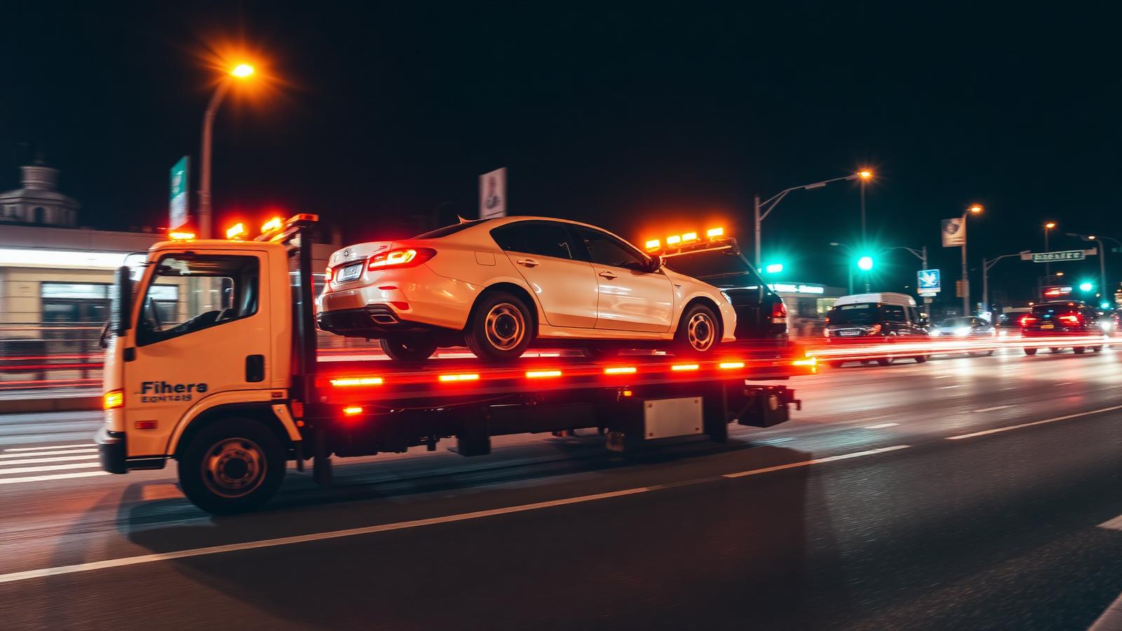 Premium Modern Towing — towing companies website design concept