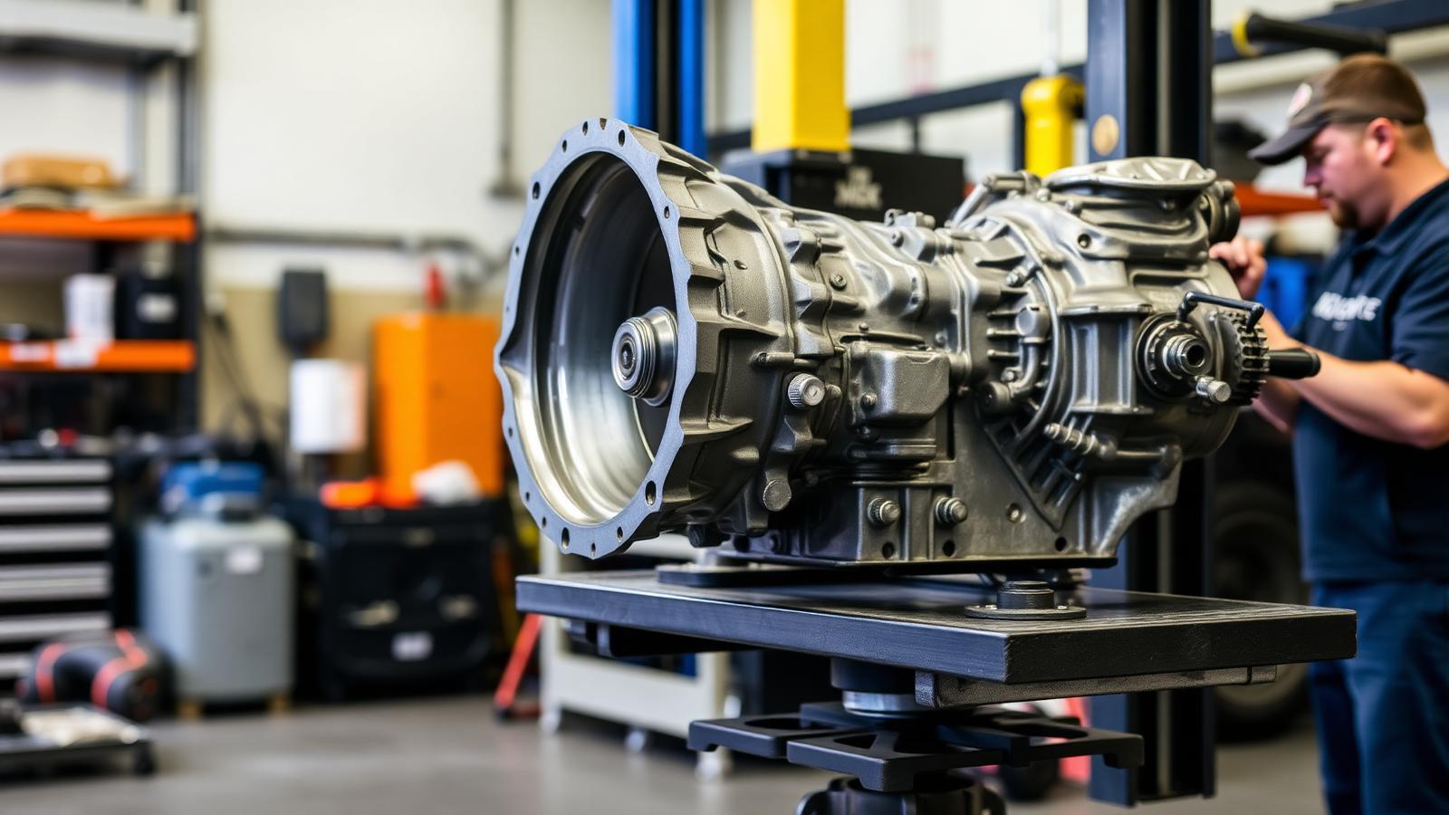 Premium Modern Transmission Shop — transmission repair website design concept