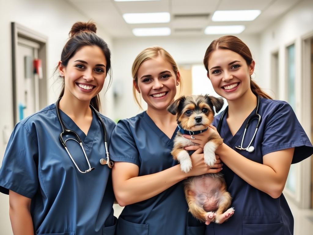 Local Authority Clinic — veterinarians website design concept