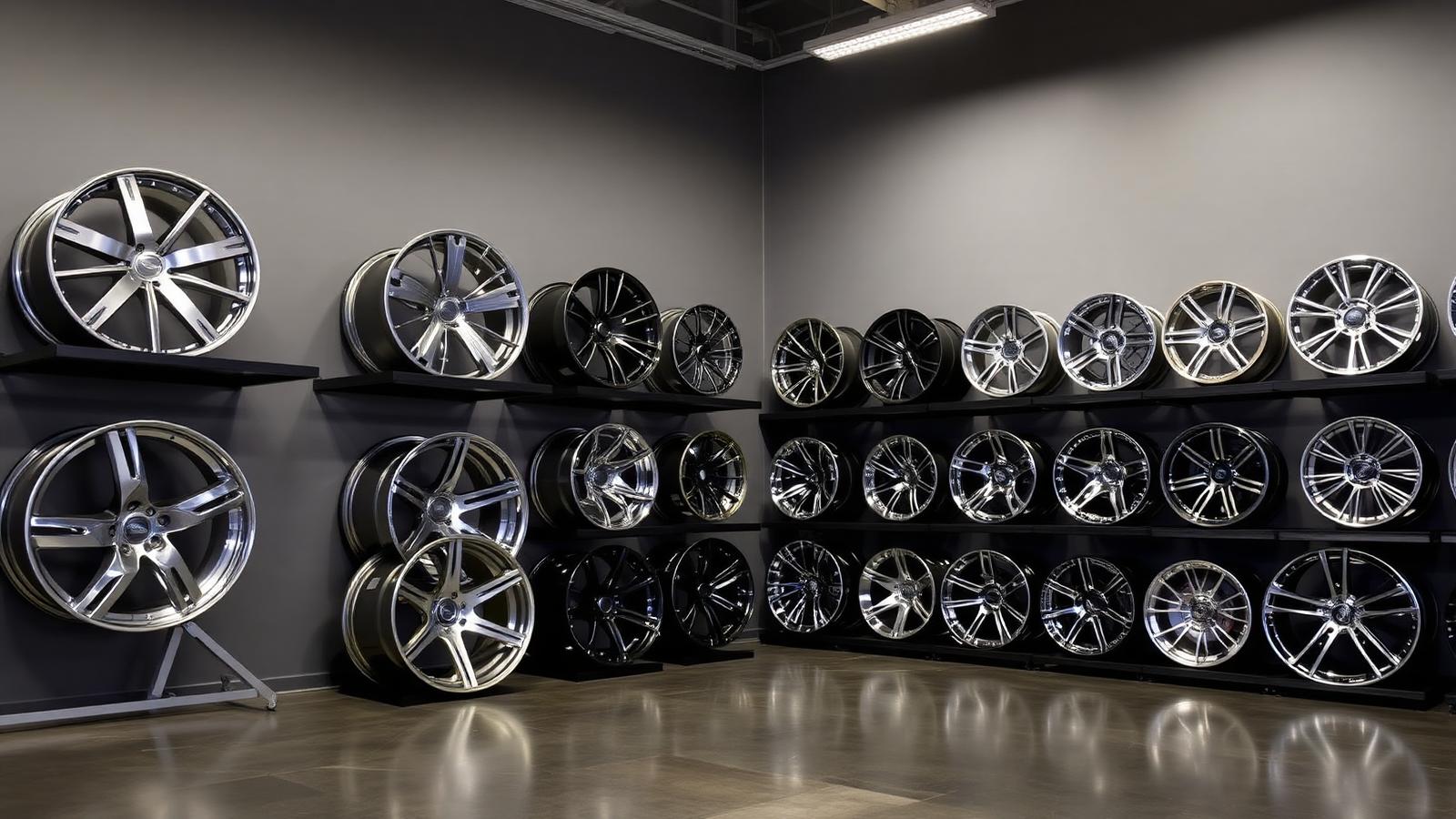 Premium Modern Wheel Shop — wheel & rim shops website design concept