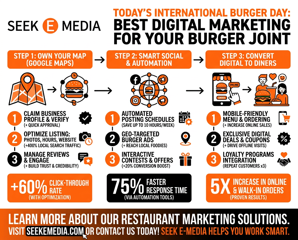 Empty Tables to Waitlist: The 3-Step Restaurant Marketing Playbook